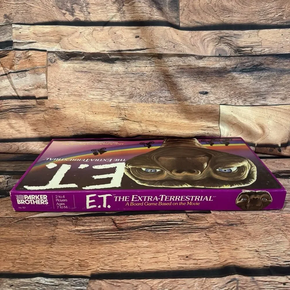 Vintage 1982 E.T. The Extra-Terrestrial Board Game Parker Brothers Complete